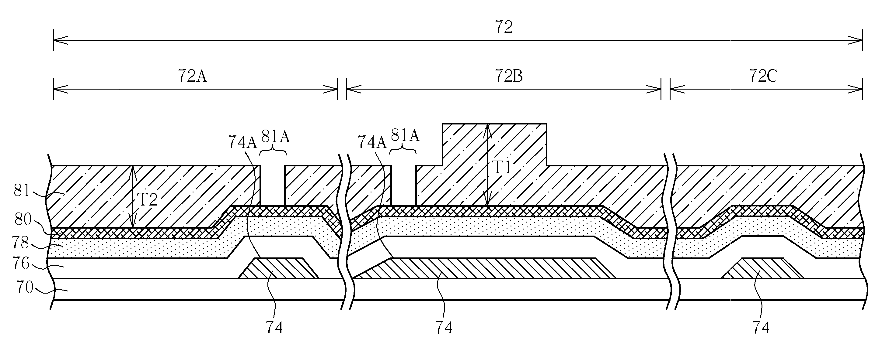 Gate driver-on-array and method of making the same