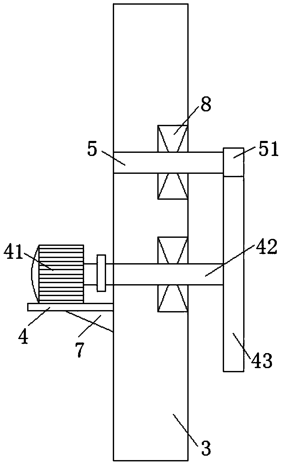 Simple full-automatic gasket die-cutting machine