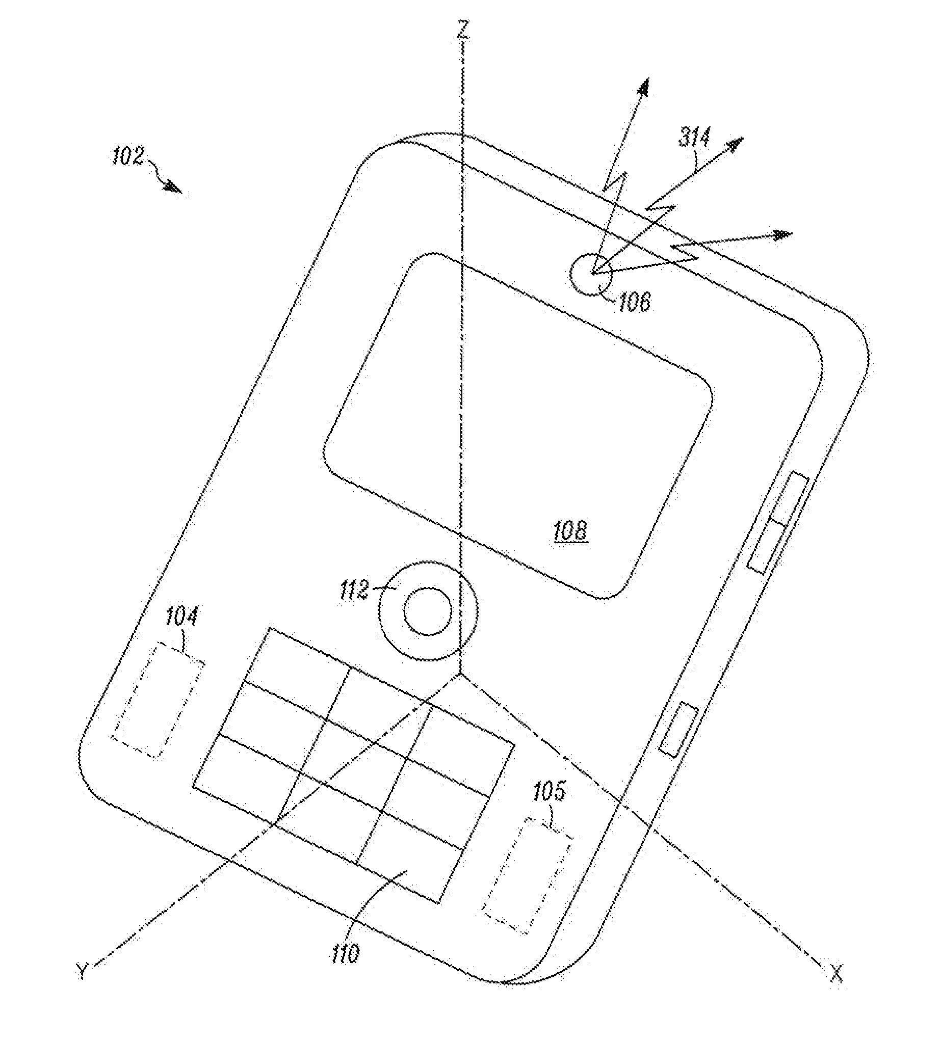 Mobile device with user interaction capability and method of operating same