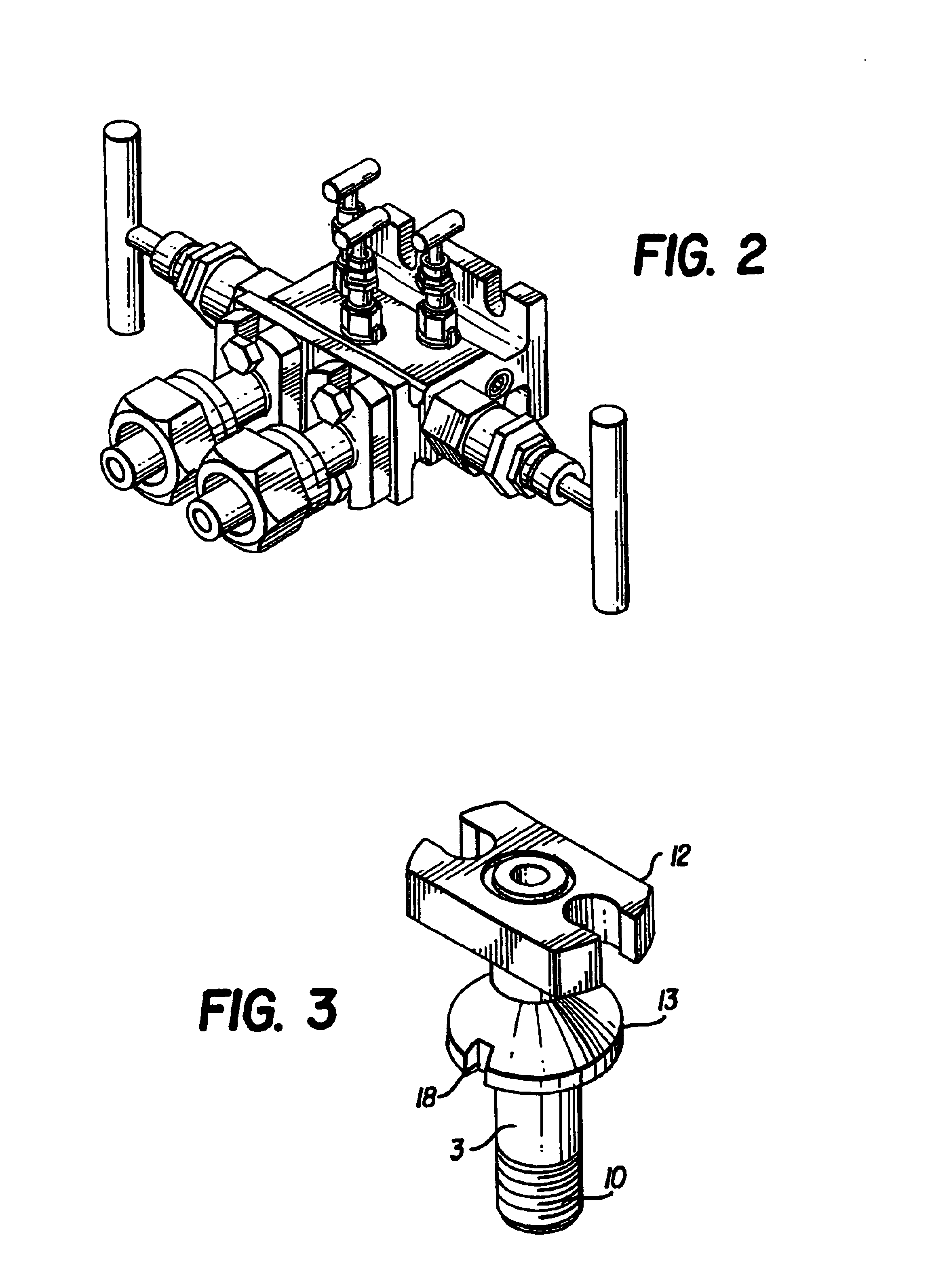 Stabilized tap mounting assembly