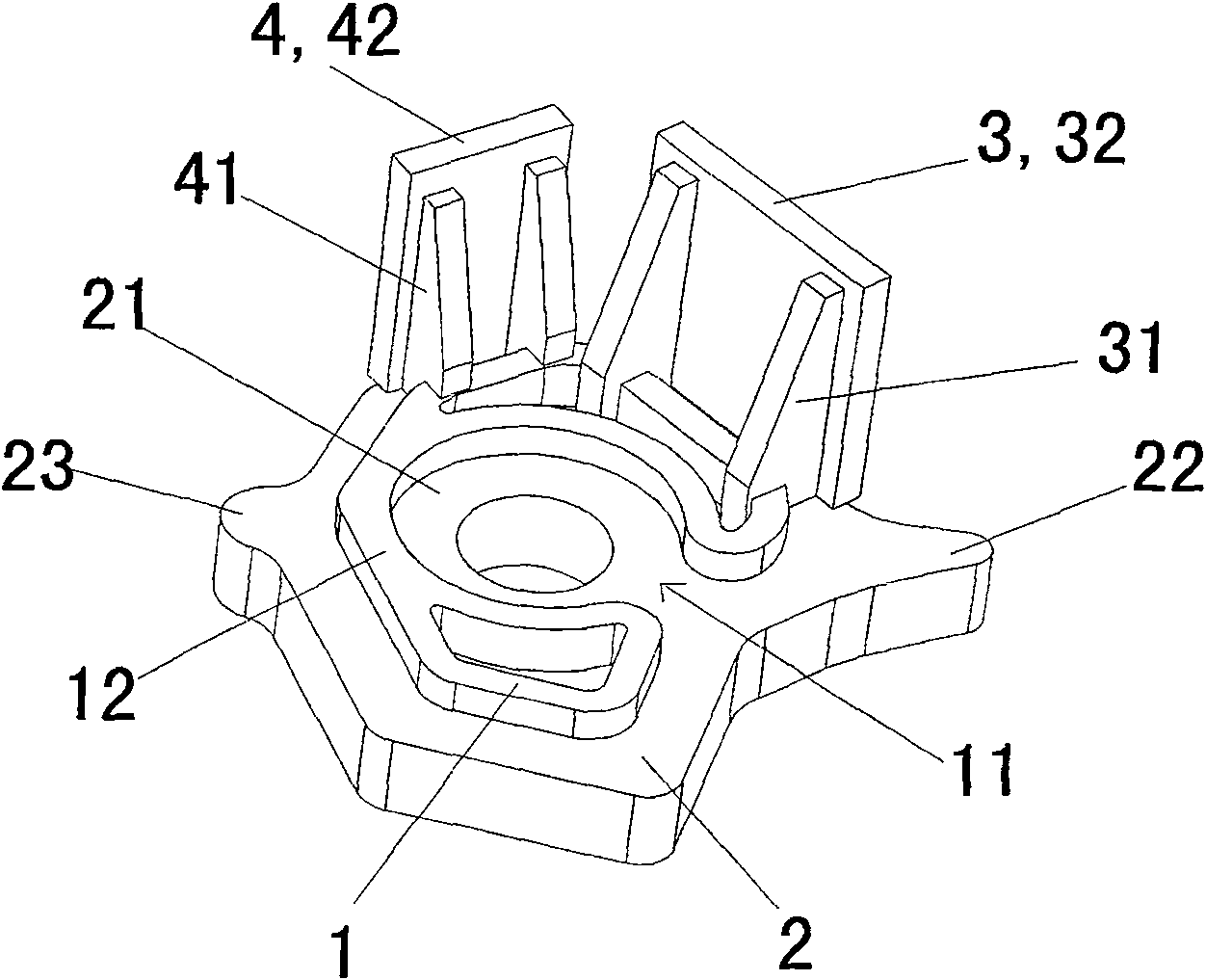 Noise insulation block on upper part and internal side of A pole of car and uses thereof