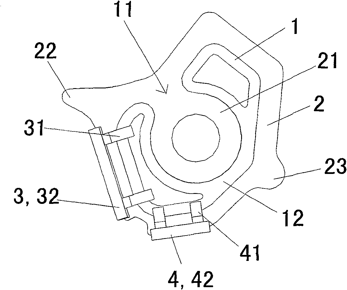 Noise insulation block on upper part and internal side of A pole of car and uses thereof