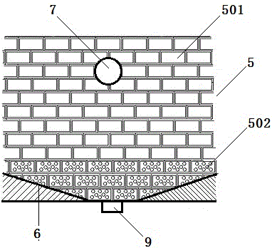 A water purification system for artificial wetlands on unpowered downstream riverbanks