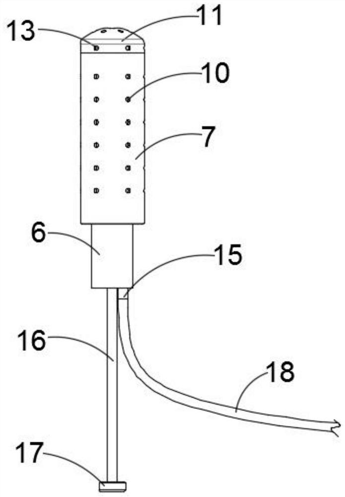 Noninvasive gynecological nursing medication device