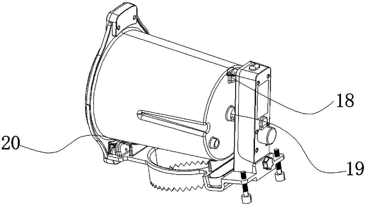 Rotary barrel type barbeque cooking device