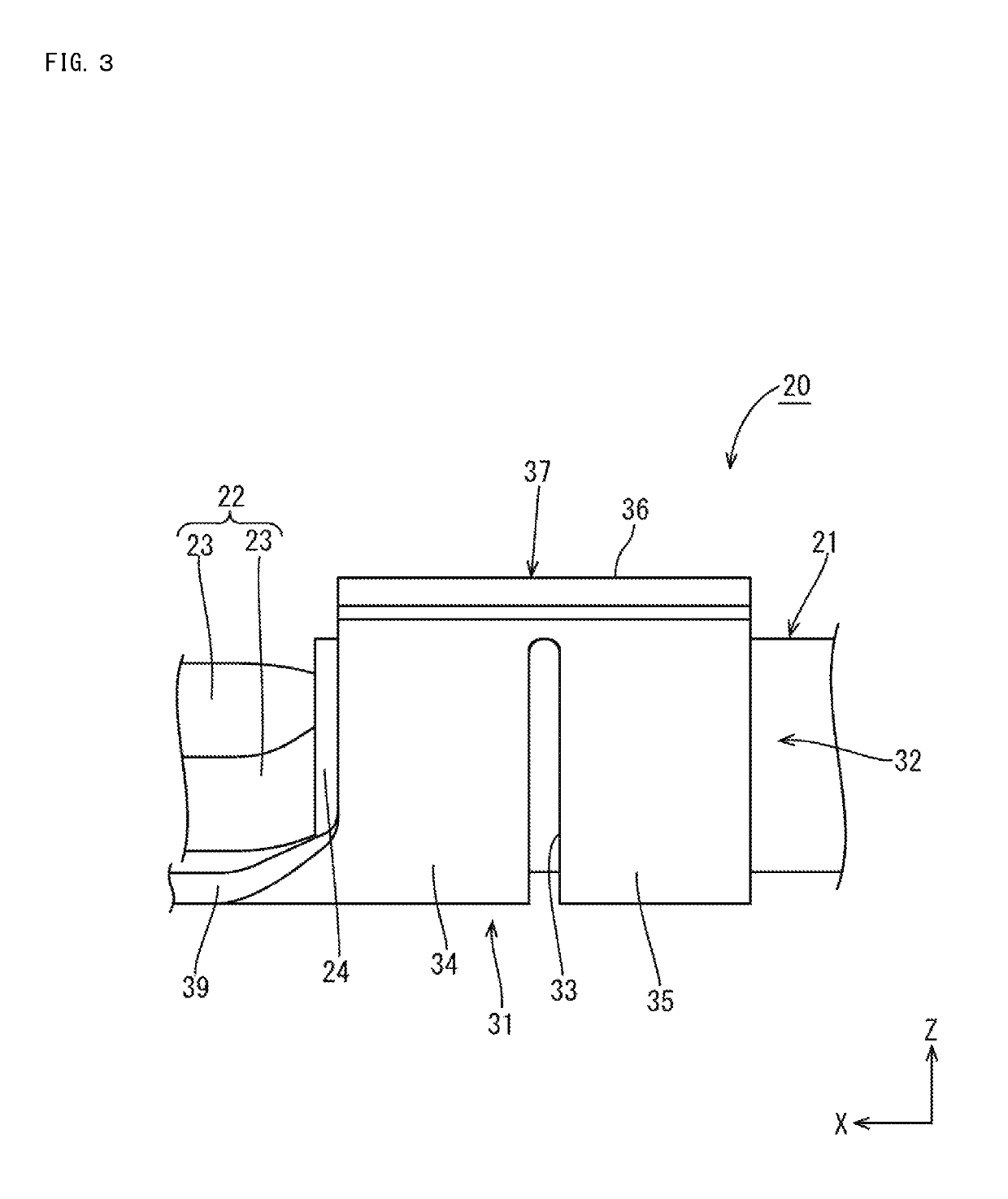 Cable mounting member, cable mounting member with cable and connector