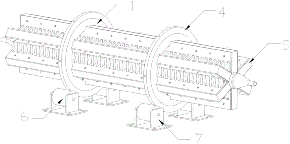 Assembly tooling of large electromagnetic pump
