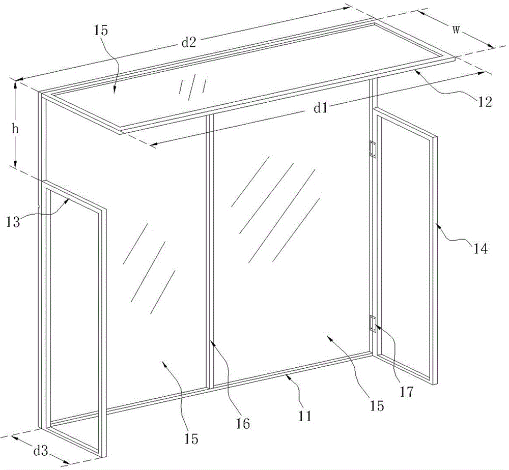 Integrated separation seamless hanging loose leaf baking device