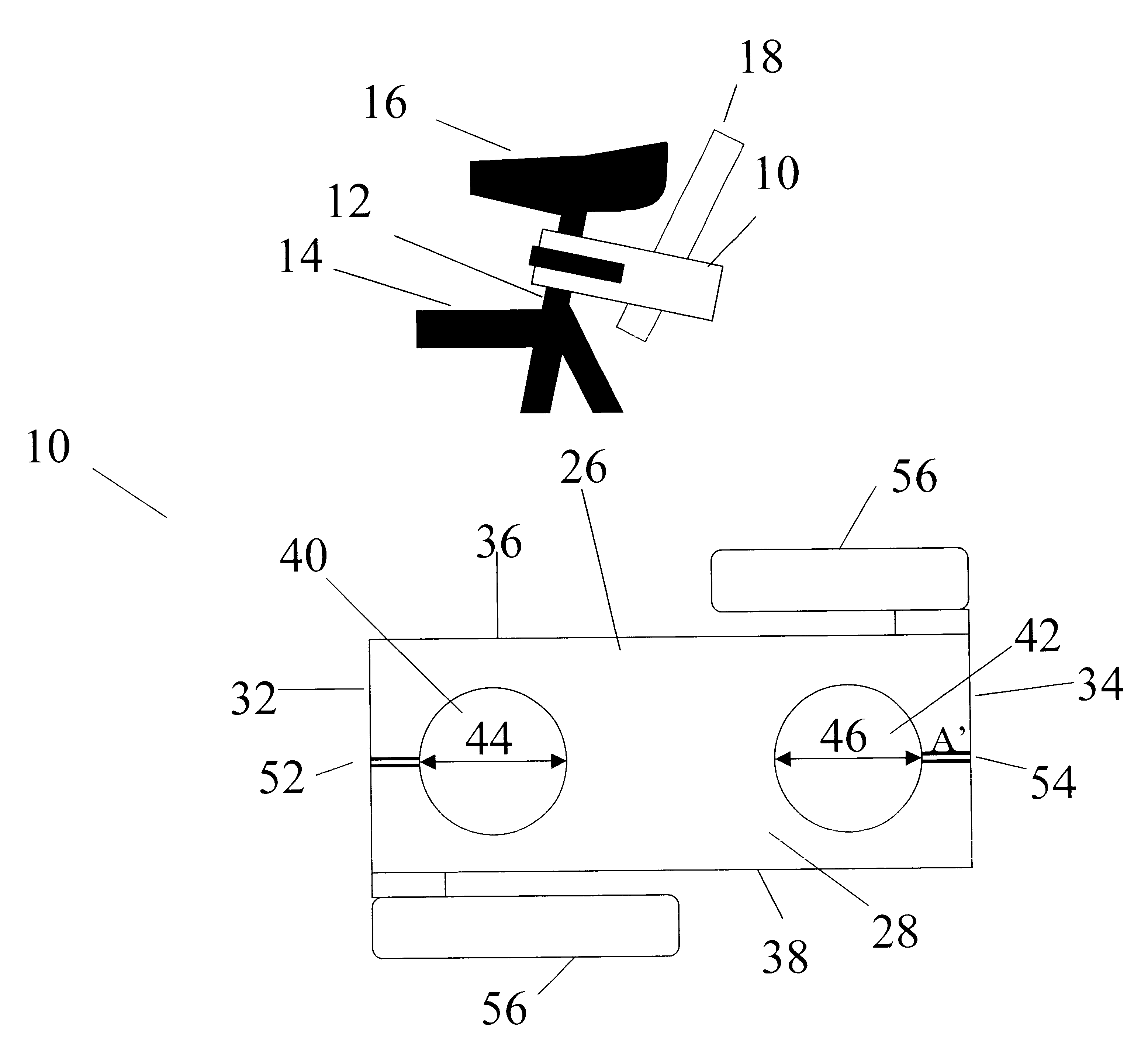 Bicycle accessory mounting apparatus