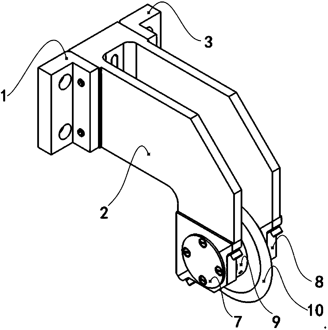 Grinding wheel assembly for small-modulus gear grinding and assembling method
