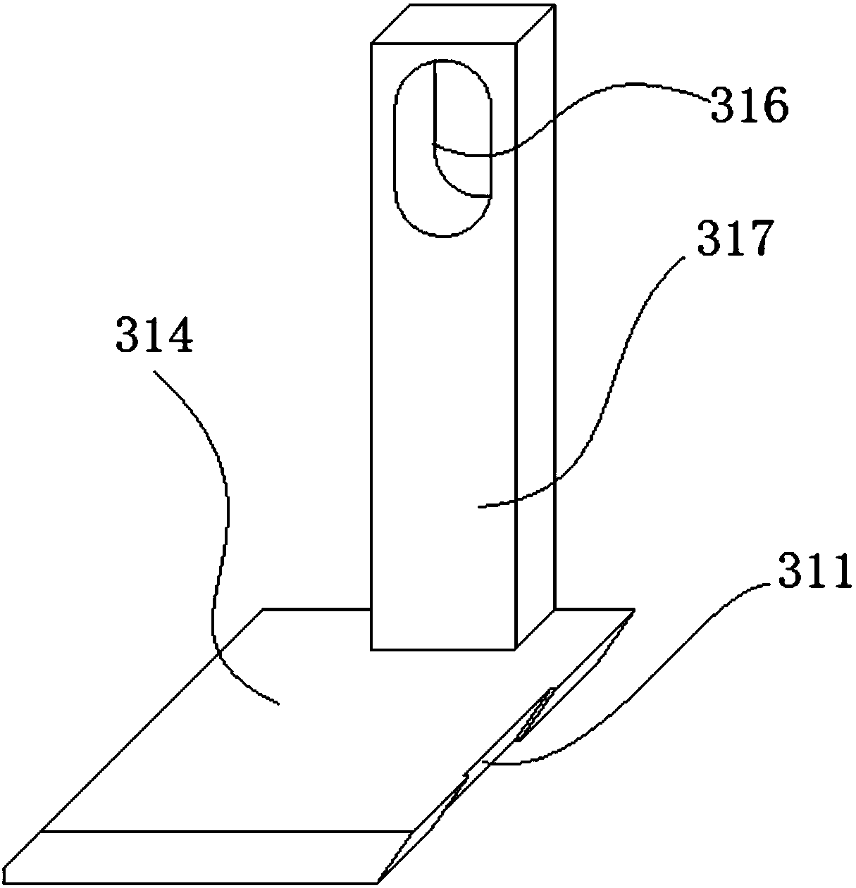 Device for carrier tape bagging and cover tape offset correction after chip package test and process thereof