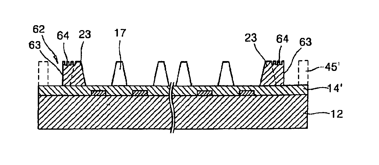 Plasma display panel and method of manufacturing partitions thereof