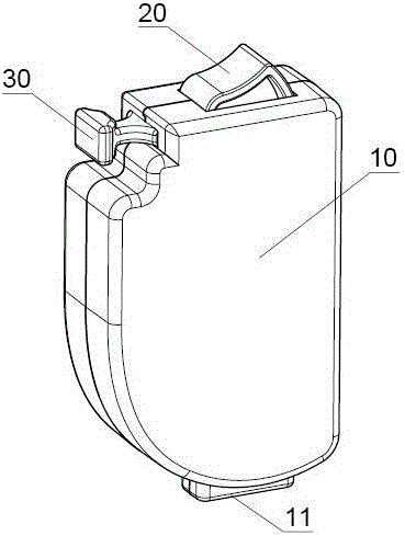 Infant heel blood collector