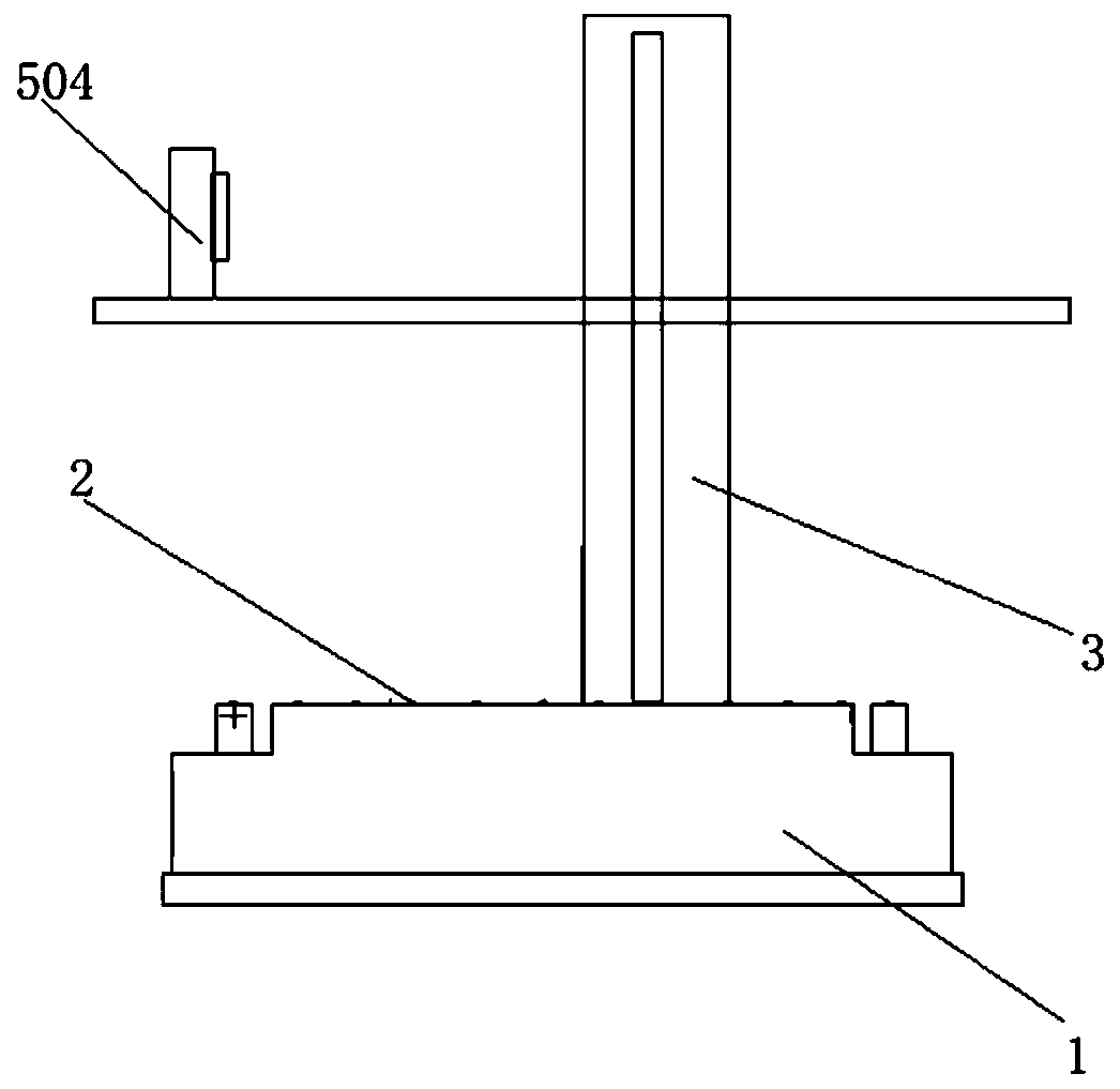 Tray type online winding machine and winding method thereof