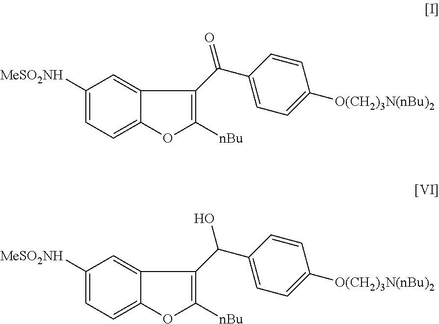 Process for preparation of dronedarone by oxidation of a hydroxyl group