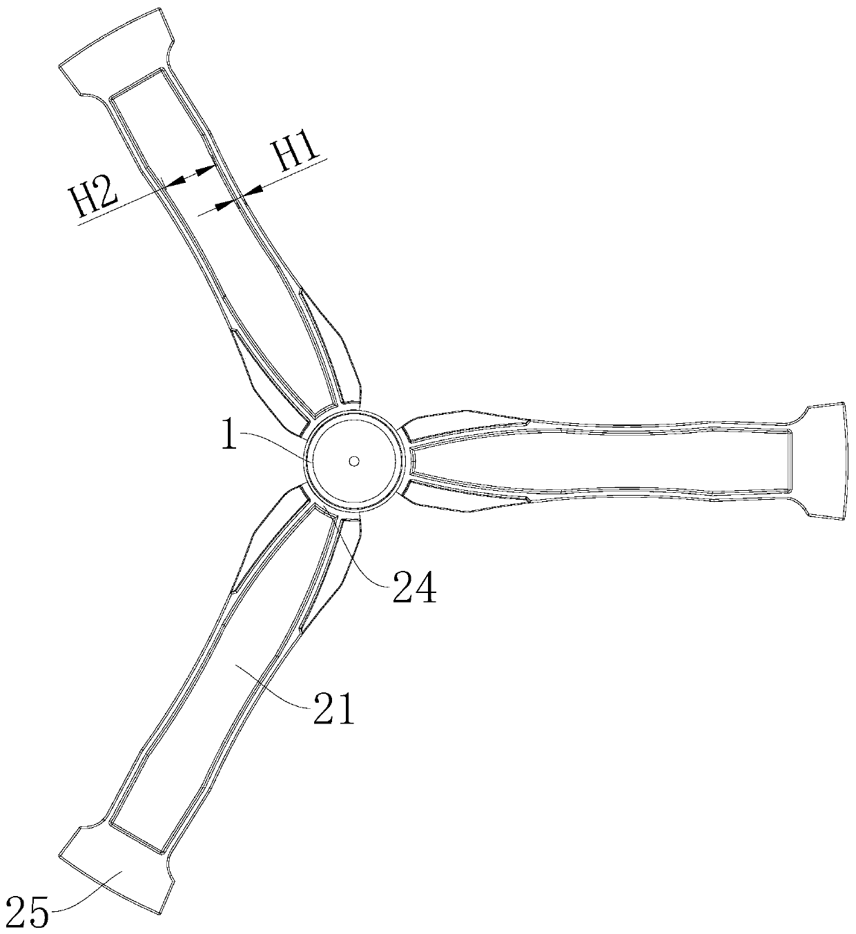 Tripod for front-loading washing machine and front-loading washing machine having the same