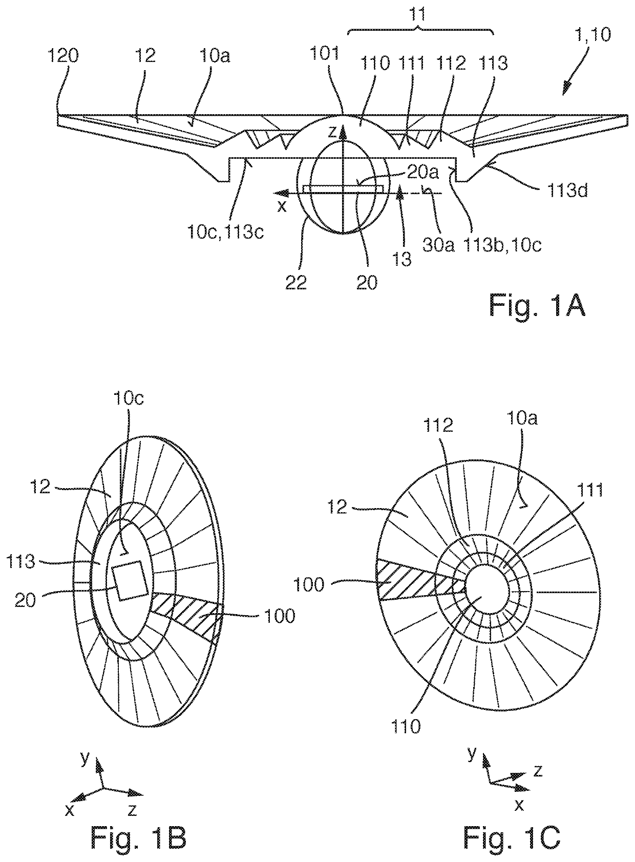 Light fixture and lens for a light fixture