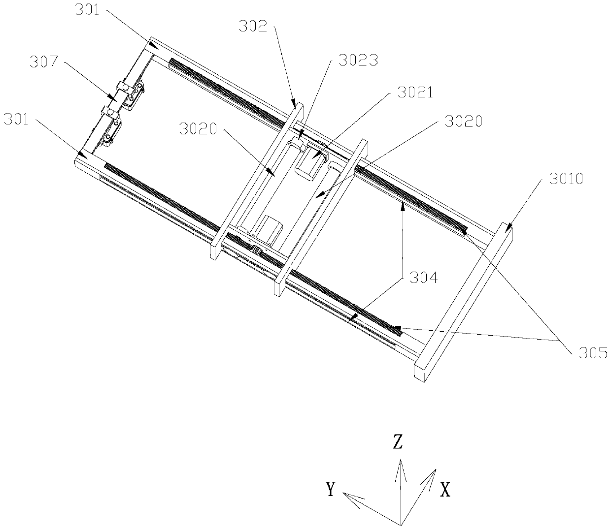 PAUT experimental device for pipe fitting