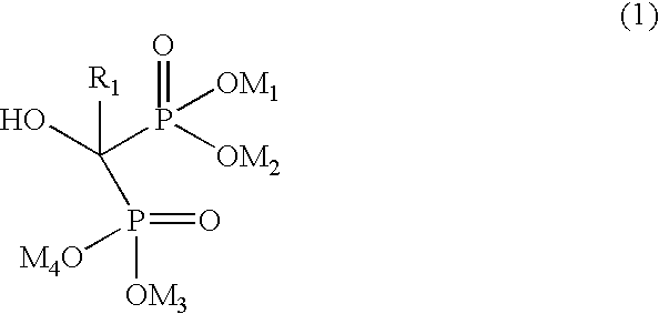 Preparation of biphosphonic acids and salts thereof