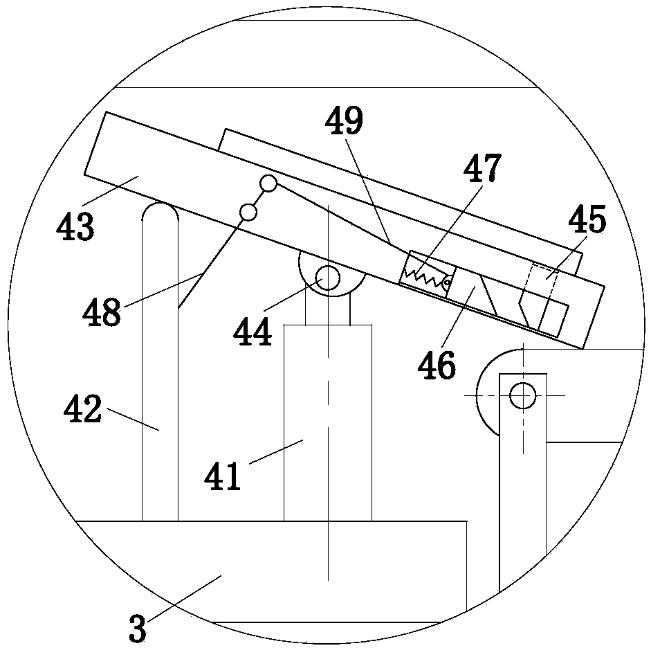 A rotary semi-automatic solder paste printing machine