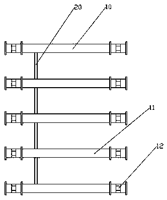 Continuous production system and production method for bamboo flattened plates