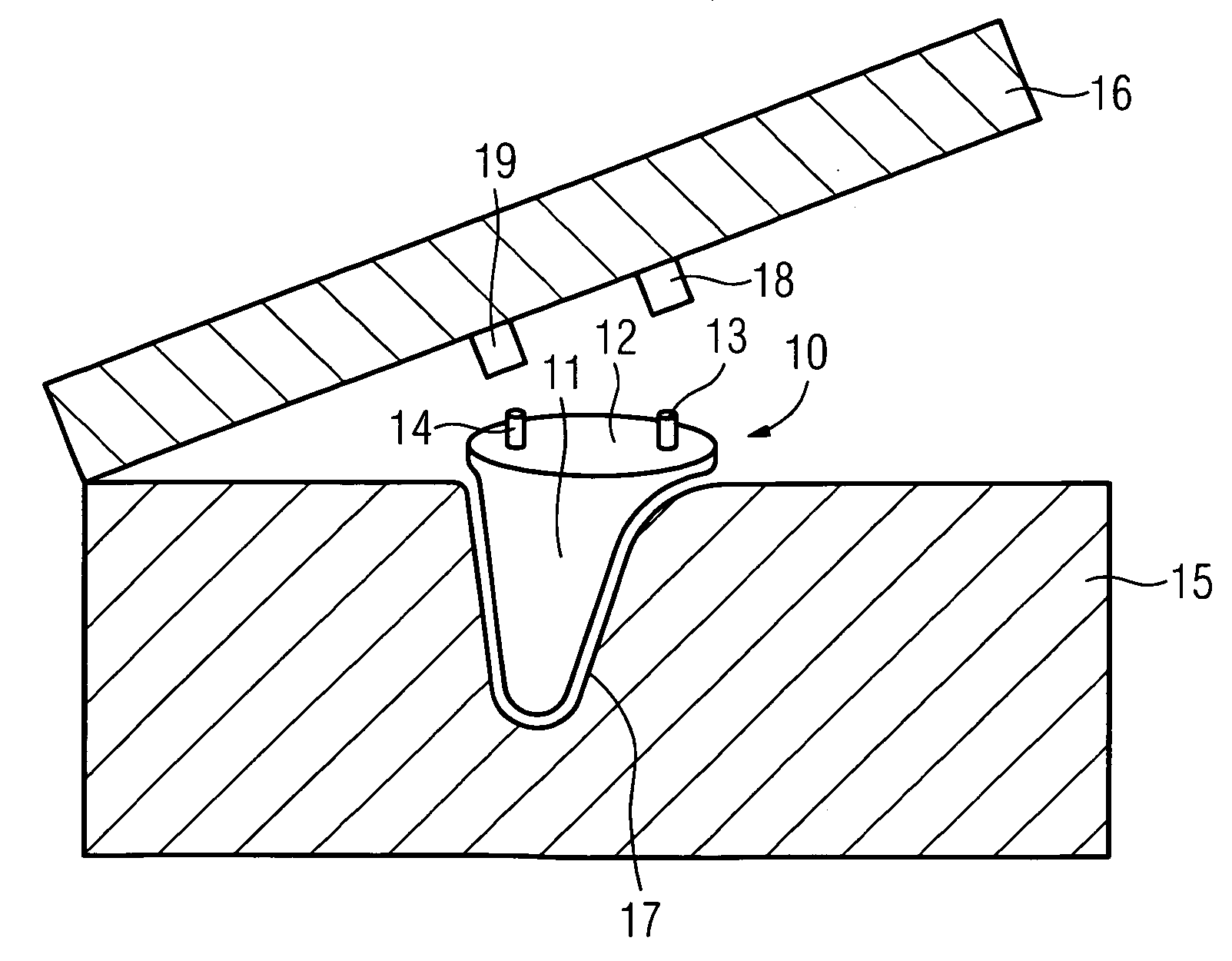 Charging device for a hearing apparatus with a moveable charging contact and associated hearing device system
