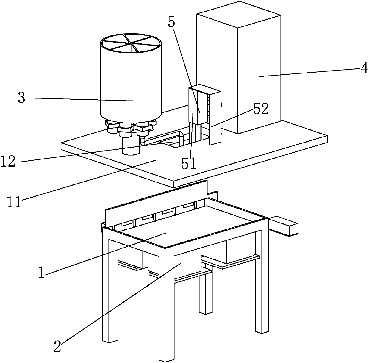 Yoghurt ice cream feeding apparatus