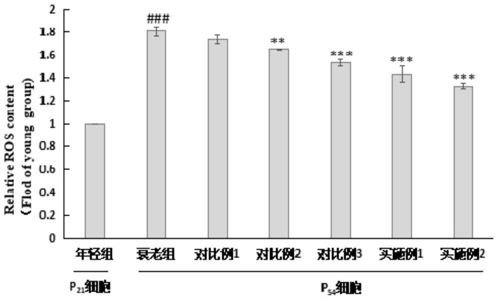 Composition with aging delaying effect and skin care product thereof