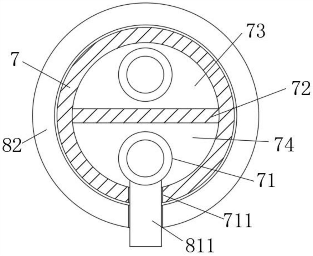 Trowelling device for slope concrete surface pouring