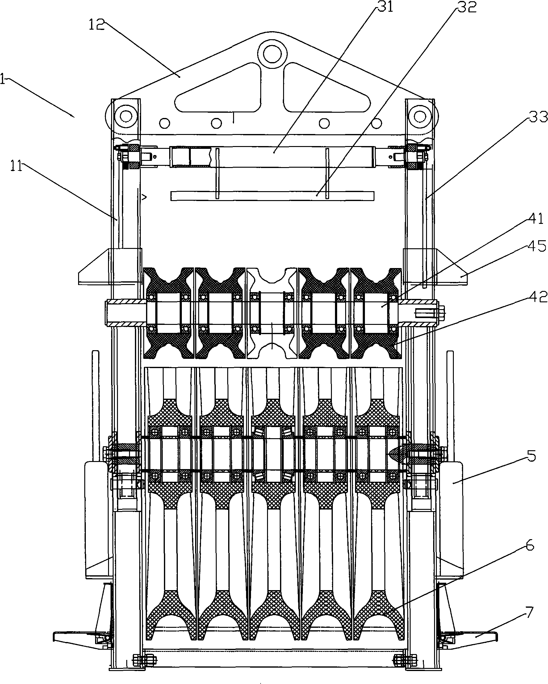 Method suitable for tension stringing of ultra-high voltage wire