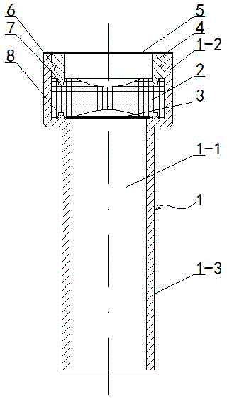 Once-formed soft bag connector and infusion soft bag with same