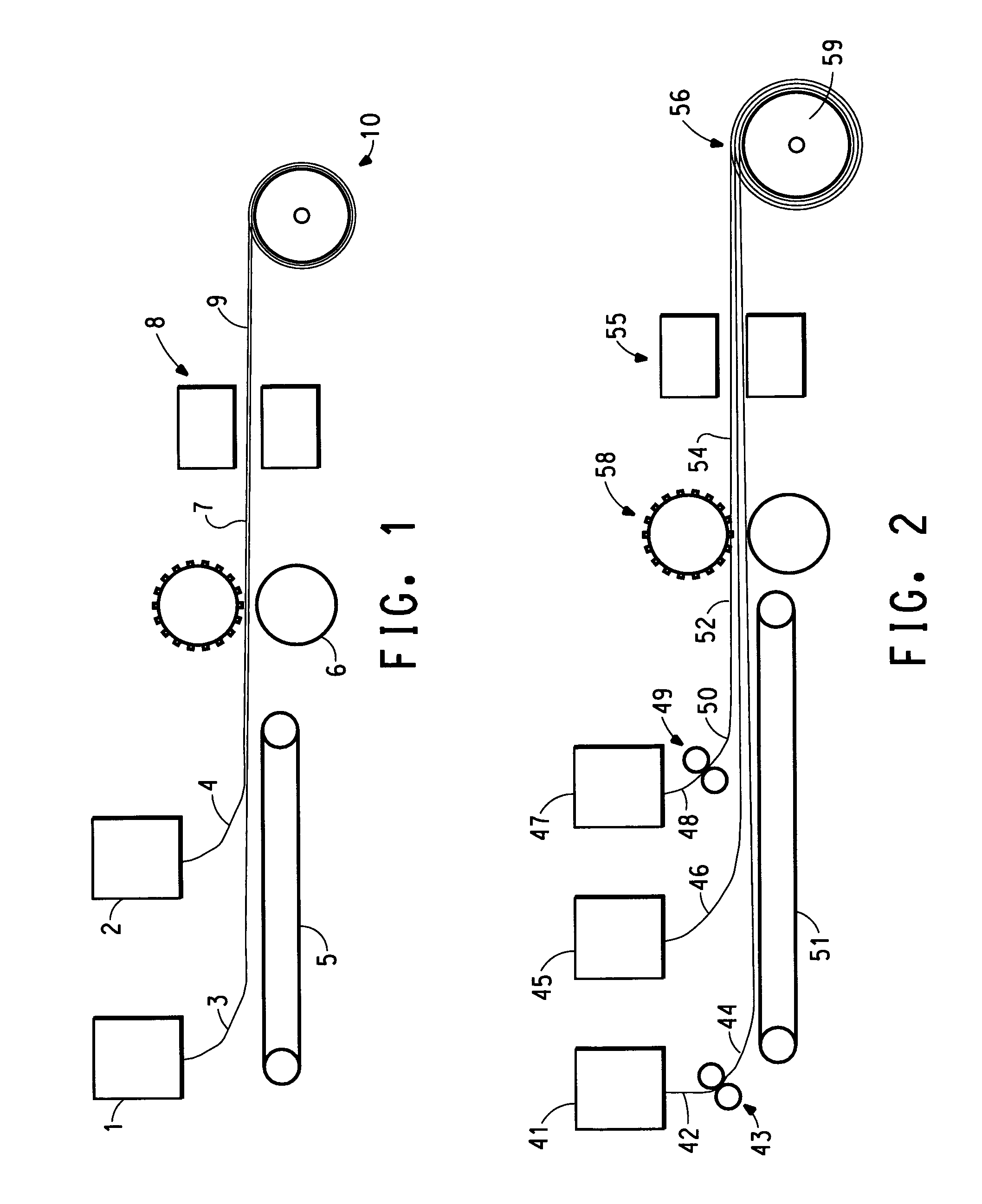 Stretchable composite sheets and processes for making