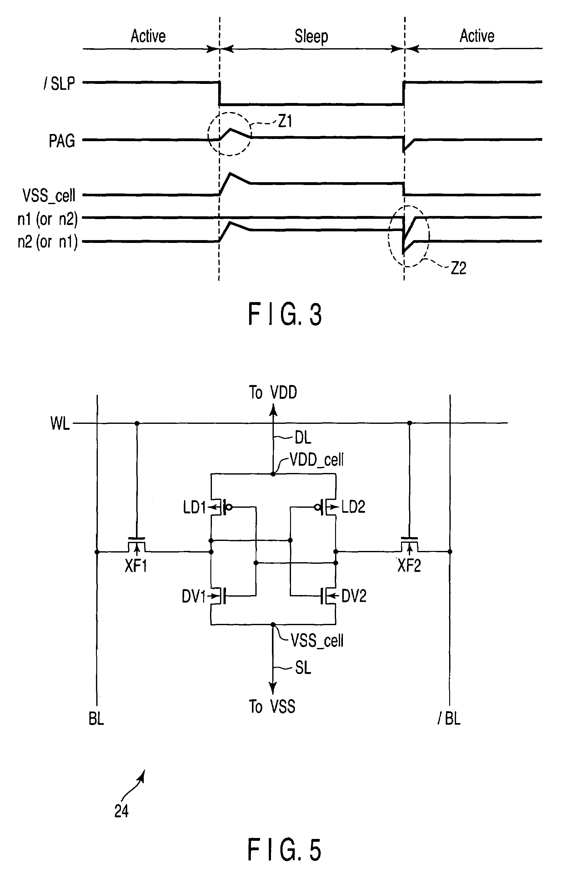 Static random access memory device and method of reducing standby current