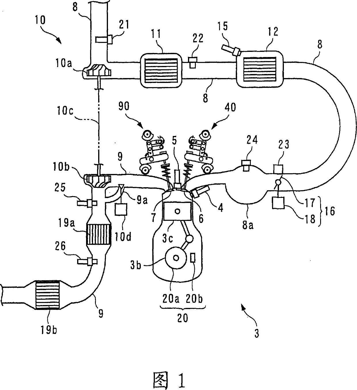 Intake air volume controller of internal combustion engine