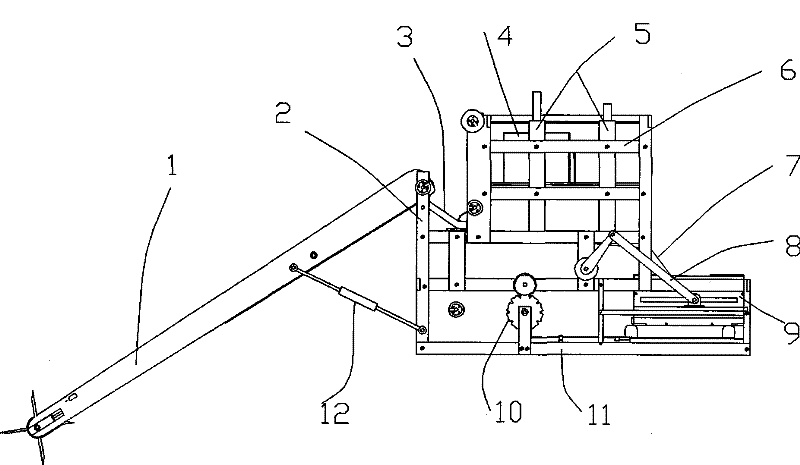 Water surface floating plant fishing device