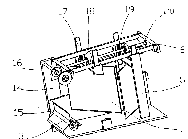 Water surface floating plant fishing device