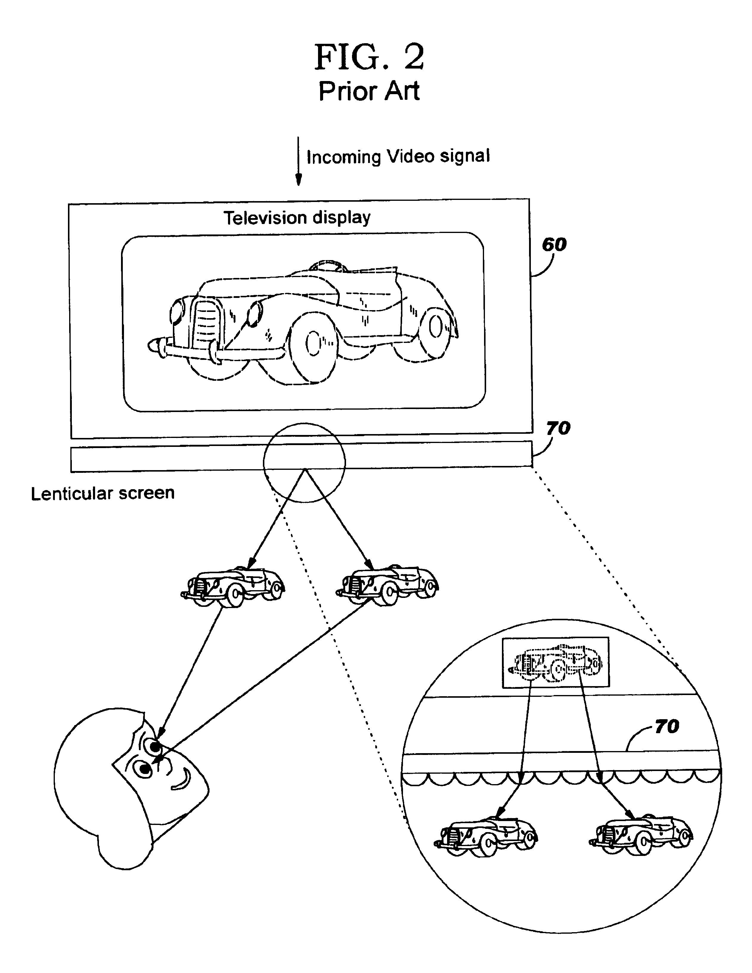 Camera system for three dimensional images and video