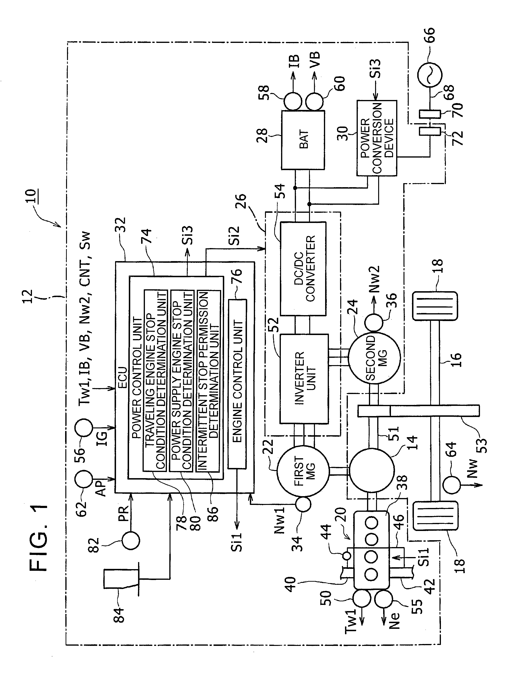 Control system for vehicle, vehicle, and control method for vehicle