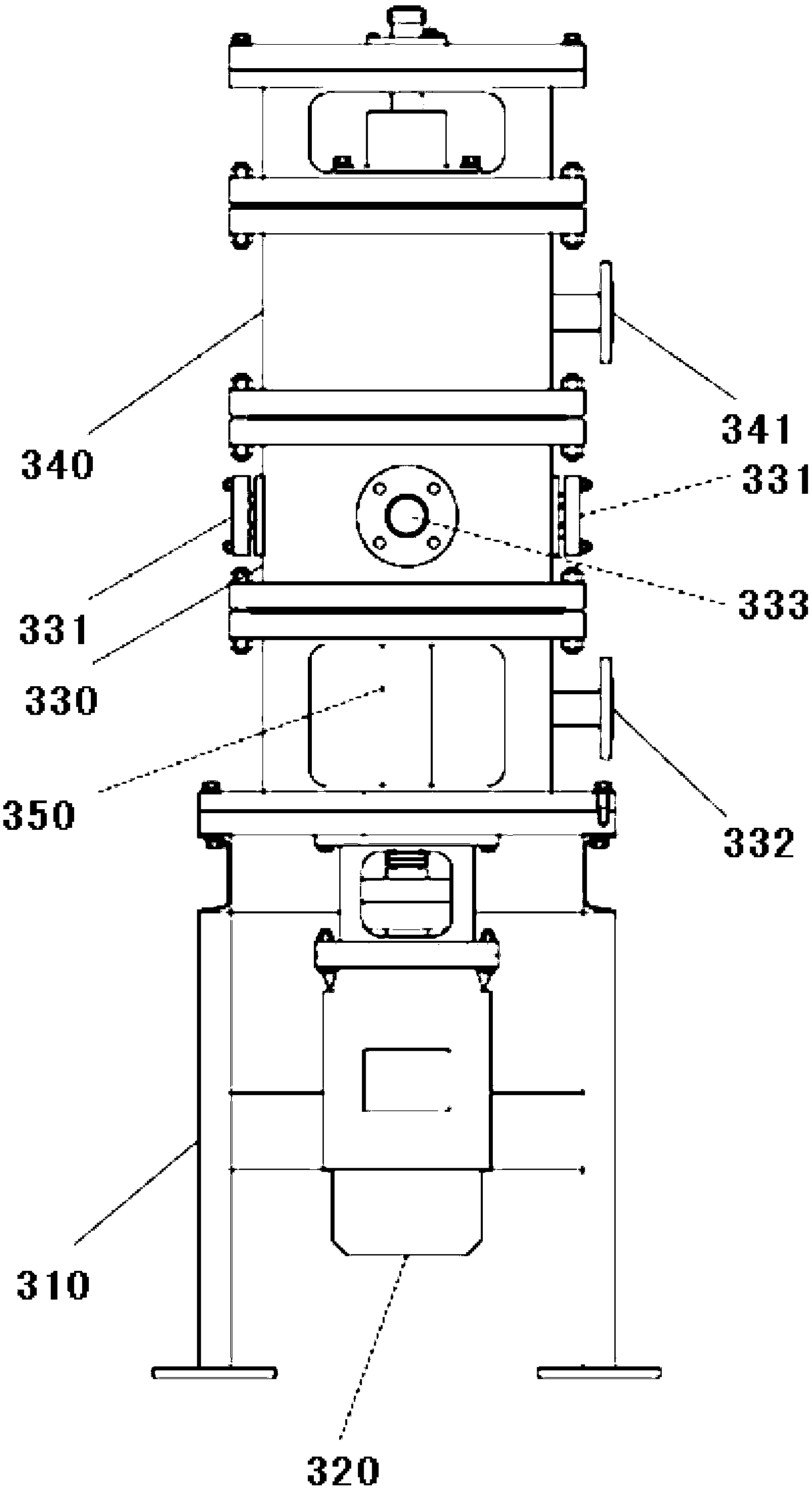 Dynamic disc membrane device applied to recycling of ultrafine solid catalyst and technology of device