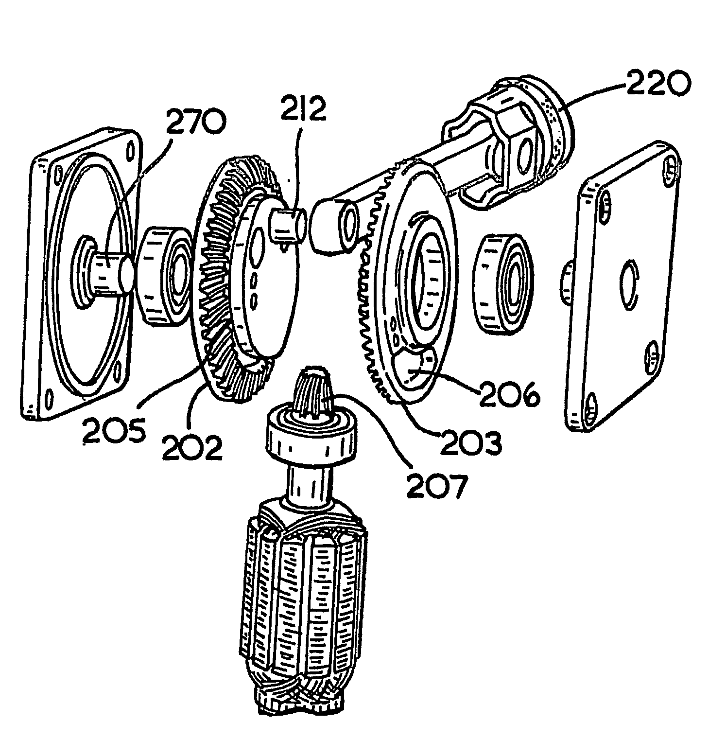 Vibration reduction apparatus for power tool and power tool incorporating such apparatus