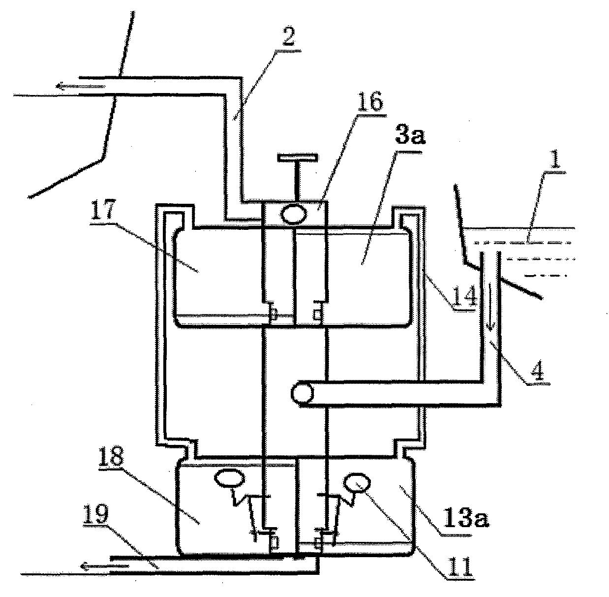 Method for lifting fluid and device