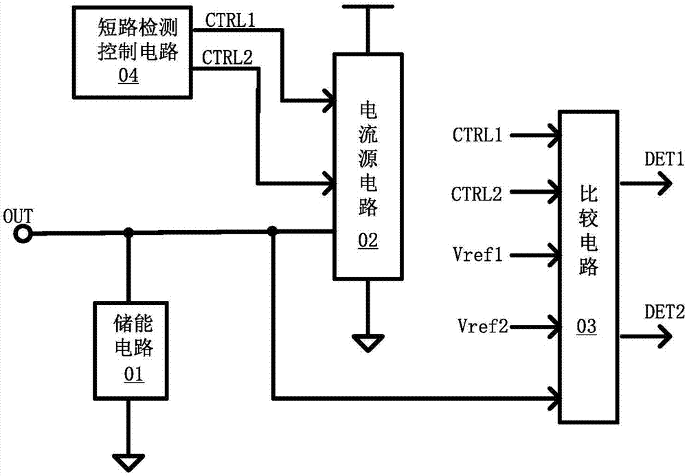 Short circuit detection method, short circuit detection circuit, and D-type audio amplifier