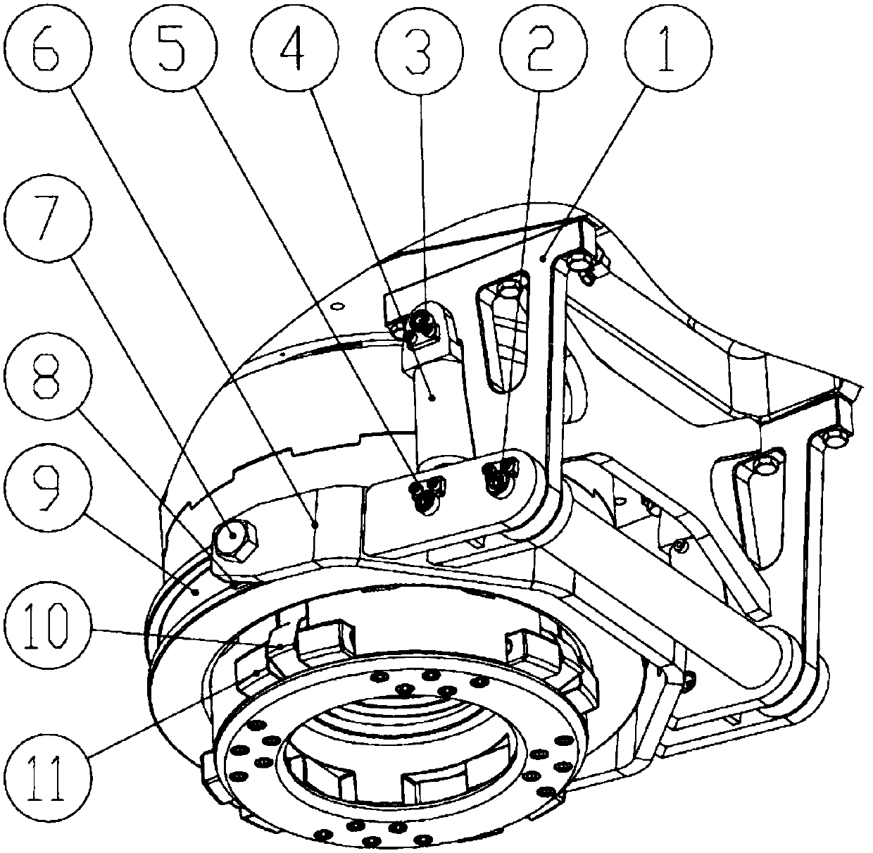 A Dynamic Loading and Unloading Rod Structure for Raise Drilling Rig