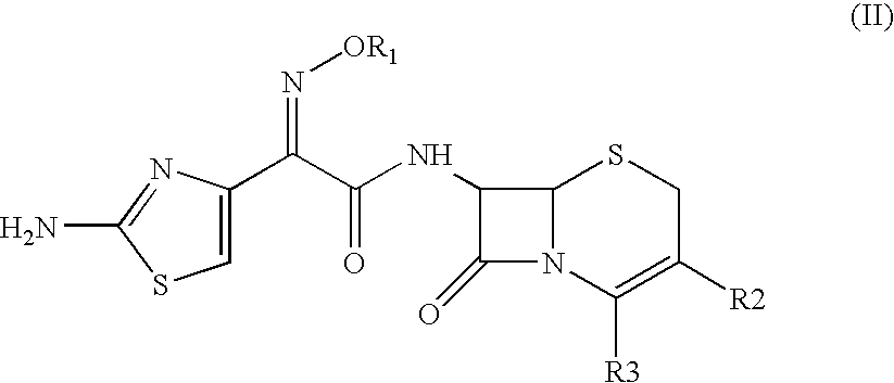 Process for the preparation of cephalosporin intermediate and its use for the manufacture of cephalosporin compounds