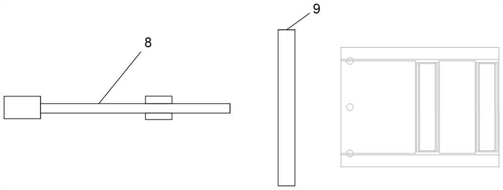 Staged metal fragment recovery device for ballistic test