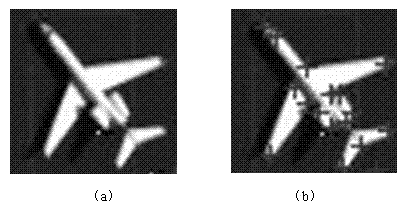 Remote sensing image airplane detection method based on fusion of angle points and edge information