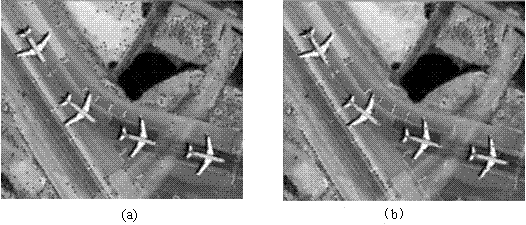 Remote sensing image airplane detection method based on fusion of angle points and edge information