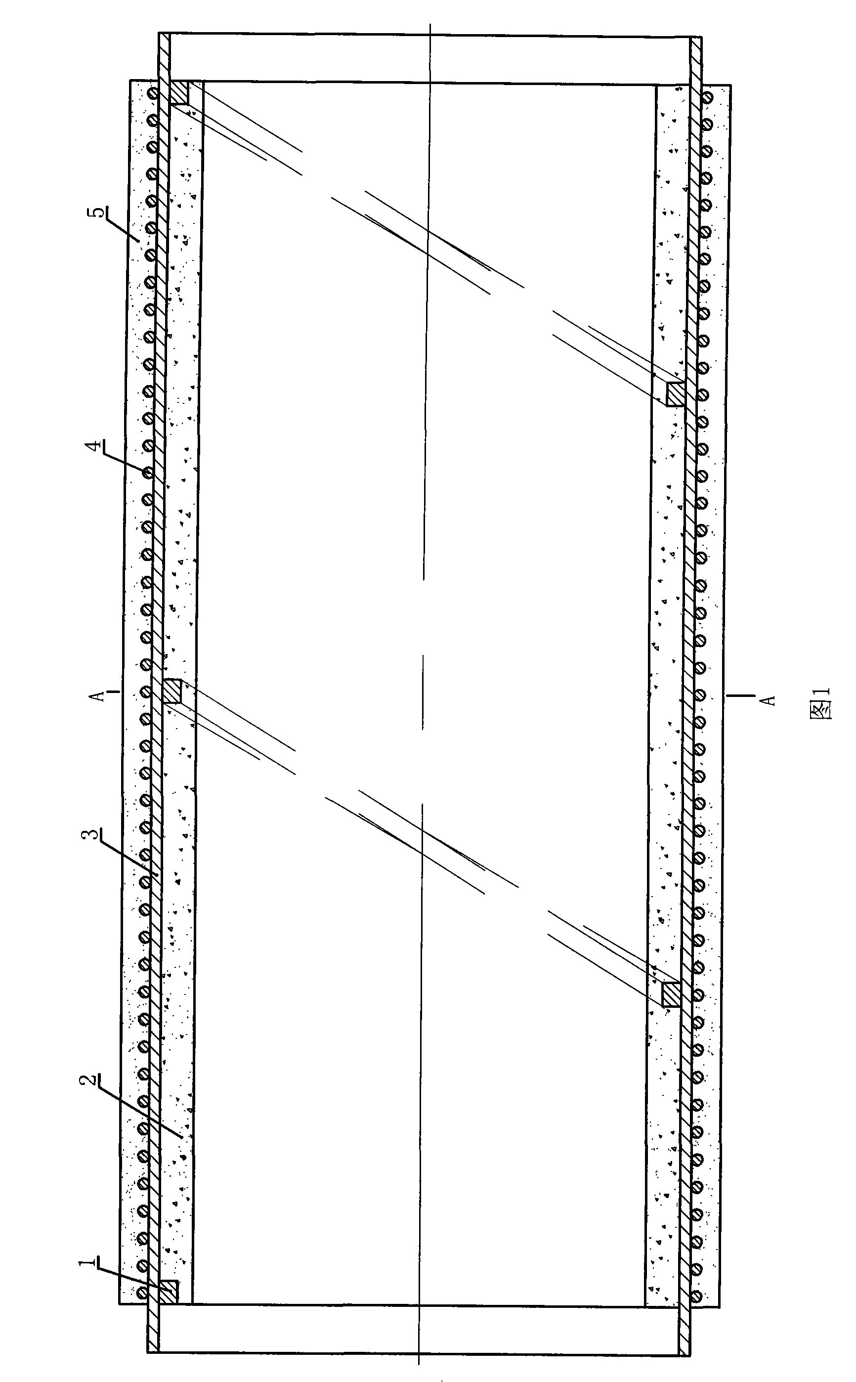 Prestressing large-scale spiral fin steel tube