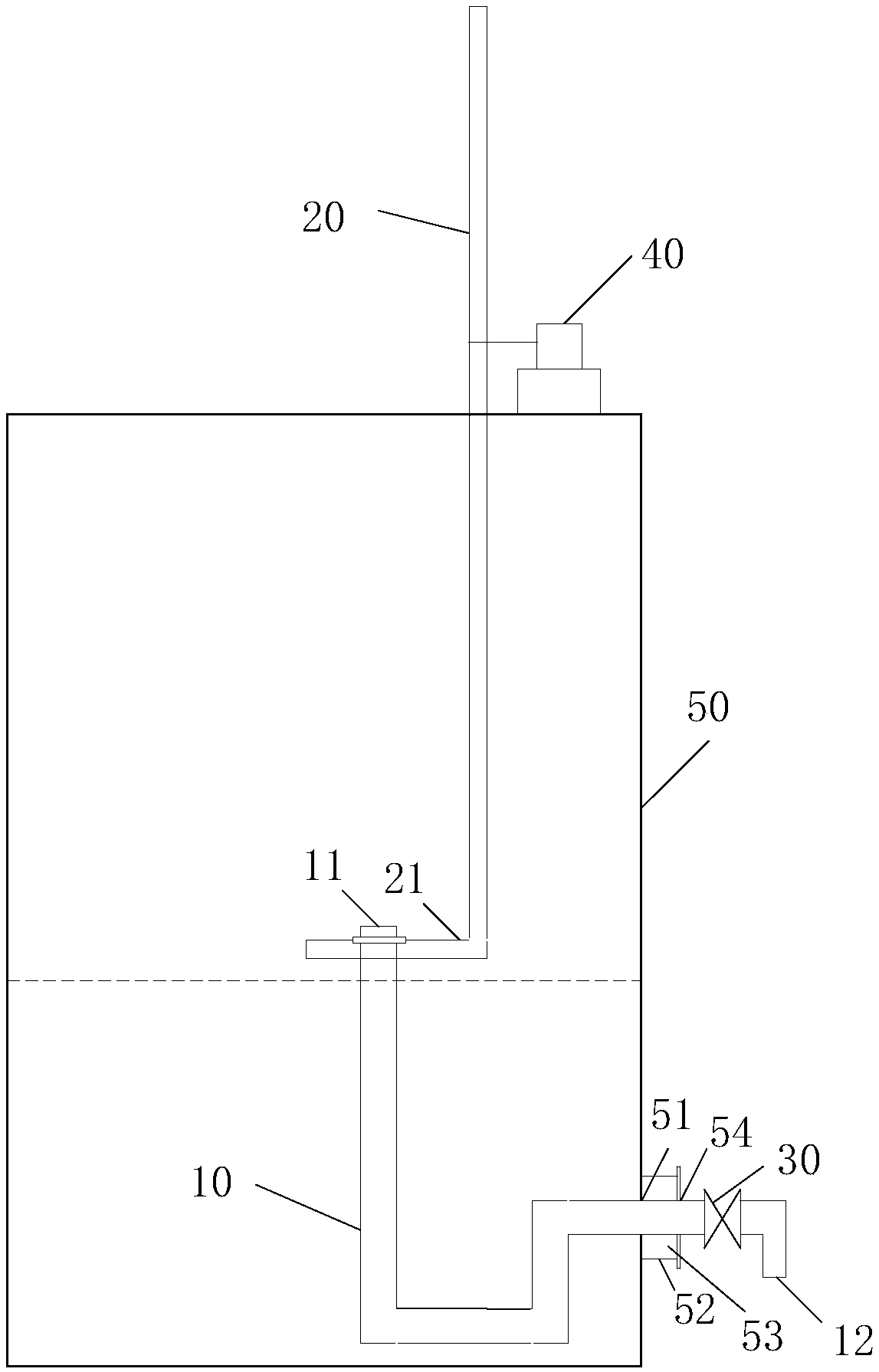 Flow guide assembly of continuous fluid separation device and continuous fluid separation device