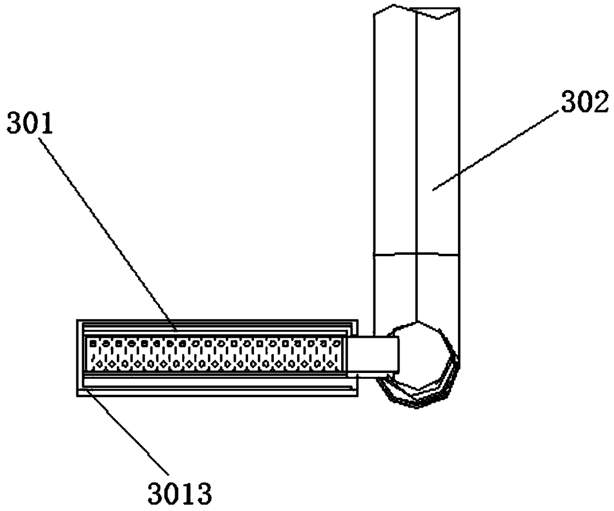 Welding machine for overlap edge of hot-melt coiled material